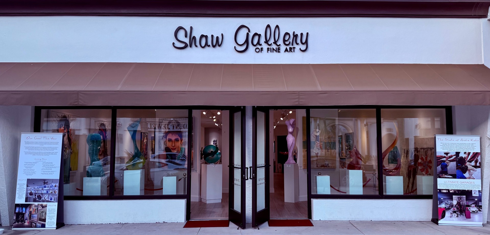 Street view of Shaw Gallery